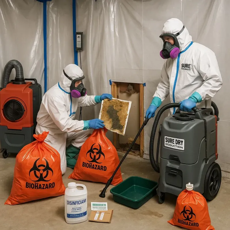 Contaminated Water Handling Protocols process in Fayetteville, NC
