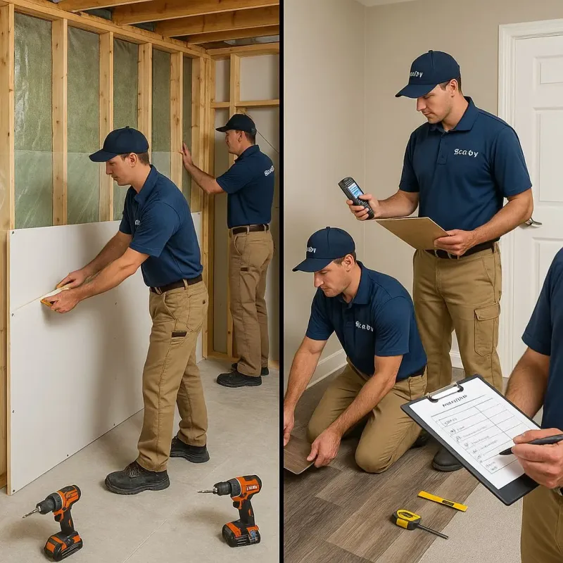 Repairs and Reconstruction process in Fayetteville, NC